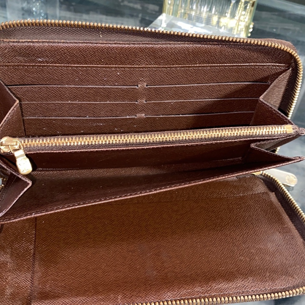 Authentic Rare Louis Vuitton Damier Organizer Zippy Wallet - Picture 14 of 17